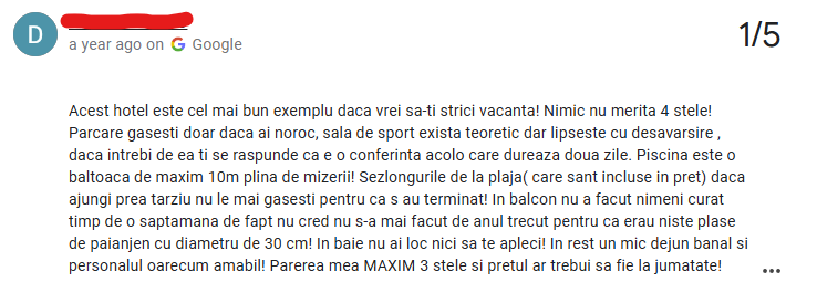 Hotel Parc Mamaia Scor 5